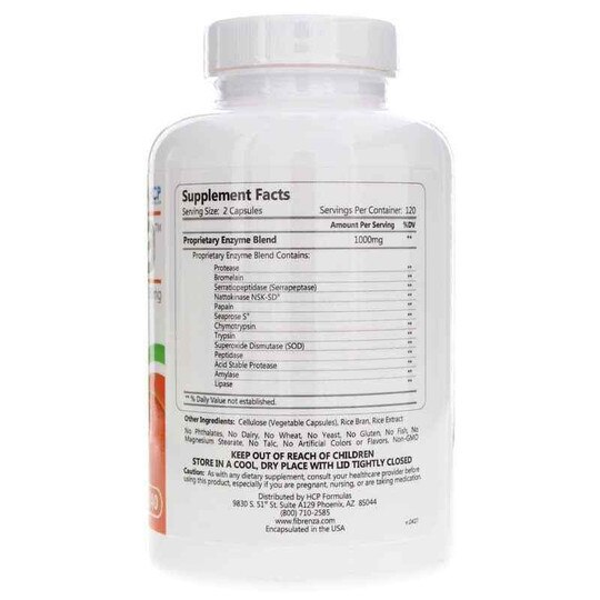 Fibrenza Systemic Enzyme, HCP